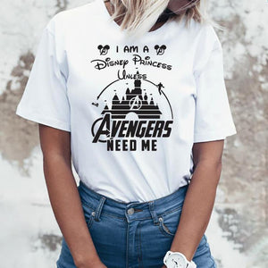 Marvel Avengers Endgame T Shirt Women Heroes Superheroes Marvel Comics Captain America Thanos Vacation T-shirt