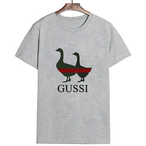 Women Clothes 2019 Two Goose Ga Ga Ga Gothic Vogue T-shirt  Korean Streetwear Harajuku Kawaii Aesthetic Tee Camiseta Mujer