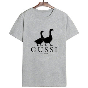 Women Clothes 2019 Two Goose Ga Ga Ga Gothic Vogue T-shirt  Korean Streetwear Harajuku Kawaii Aesthetic Tee Camiseta Mujer