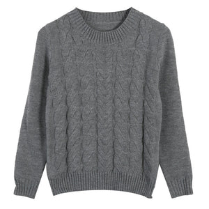 Hot Sale Spring Autumn Pullover Long Sleeve Loose Women Sweaters Casual Outwear Elegant Knitted sweater